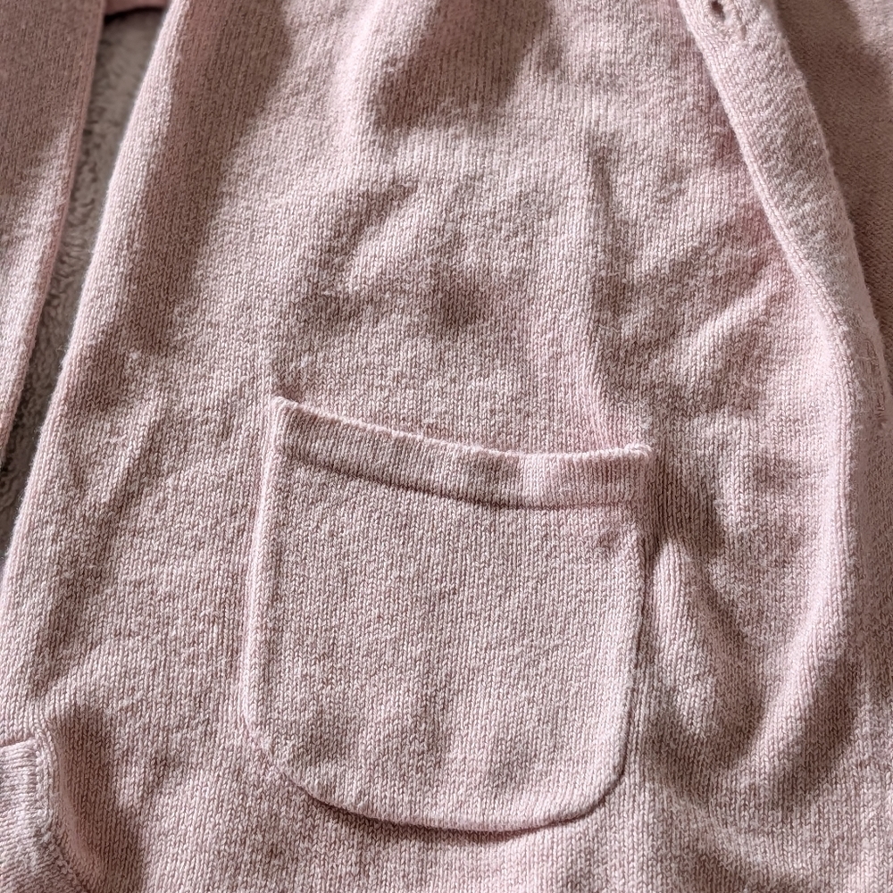 Zara Baby Girl Pink Button-Up Cardigan - Picture 2 of 3